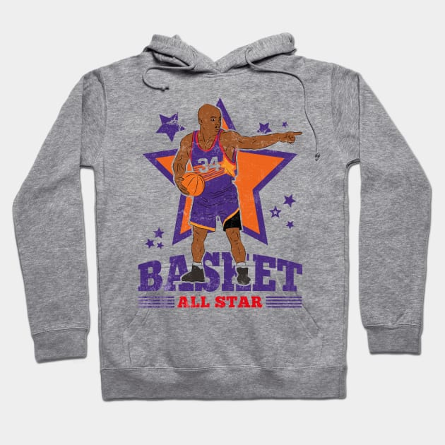 Barkley Basketball Sir Charles Phoenix 34 All Star Hoodie by TEEWEB